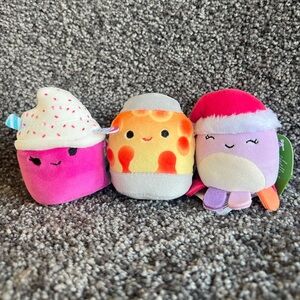 📦Micromallow Bundle Christmas Octopus Lava Lamp Dragonfruit drink Squishmallows